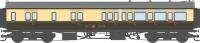 4P-021-505 Dapol GWR Corridor Toplight 1947 Choc.& Crm Great Wes